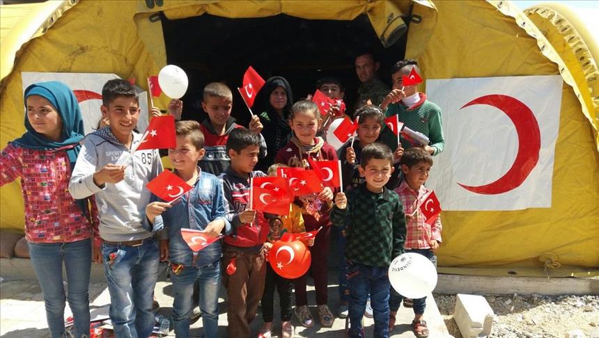 Турция поможет лечению детей в Африне