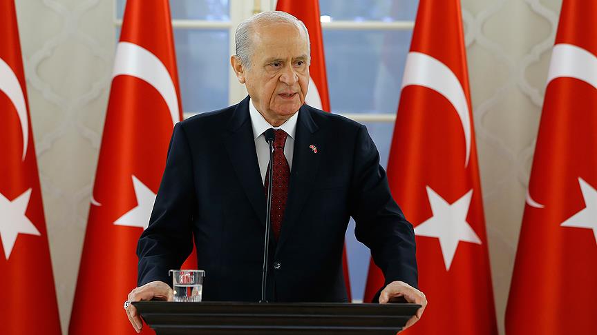 MHP Genel Başkanı Bahçeli: Gül'ün adaylığı üzerine sinsi bir strateji devrede