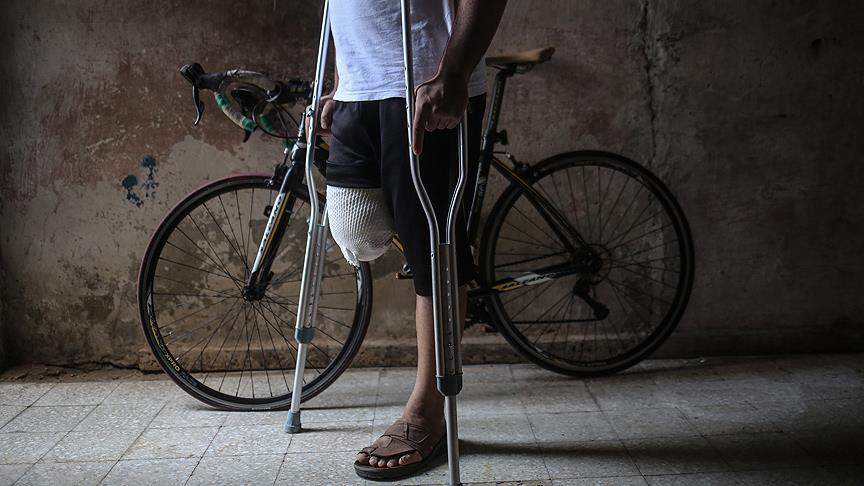Özgürlük isteyen Gazzeliler 'el ve ayaklarını' kaybediyor