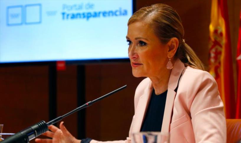 Renunció la presidenta de la Comunidad de Madrid