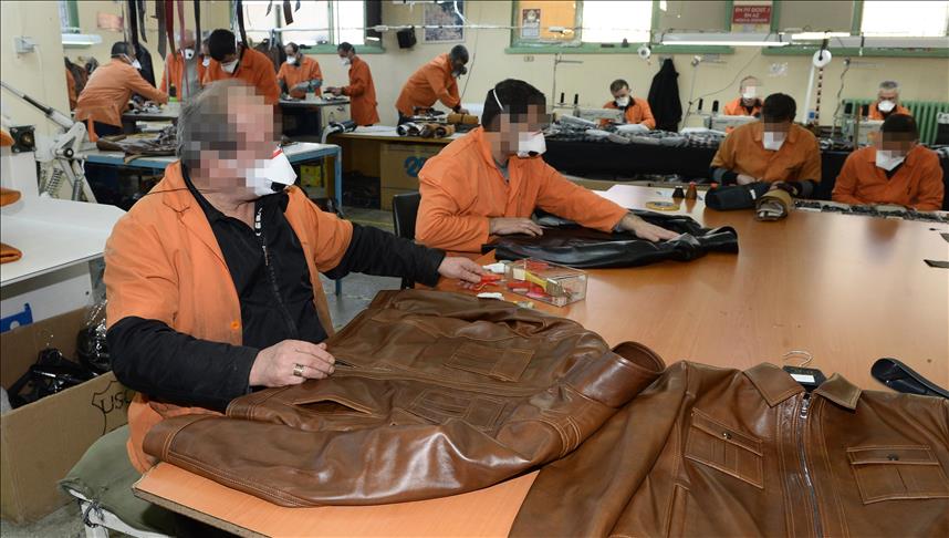 Turkish prisoners' leather plant reaps $1.5M