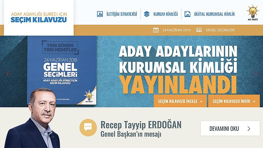 AK Parti'den 24 Haziran'a özel web sitesi