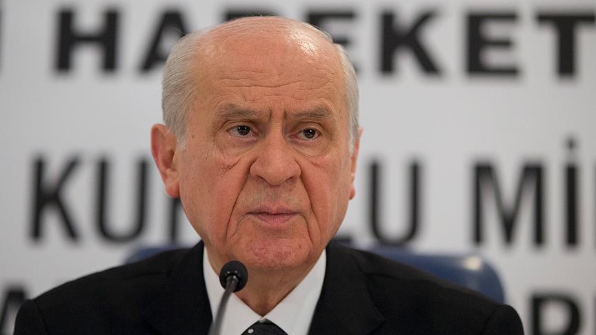 MHP Genel Başkanı Bahçeli: Başbakan önemli bir ikazda bulunmuş