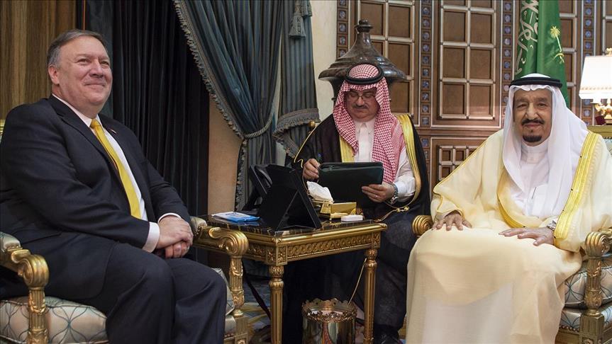 Pompeo calls for Gulf unity, slams Iran