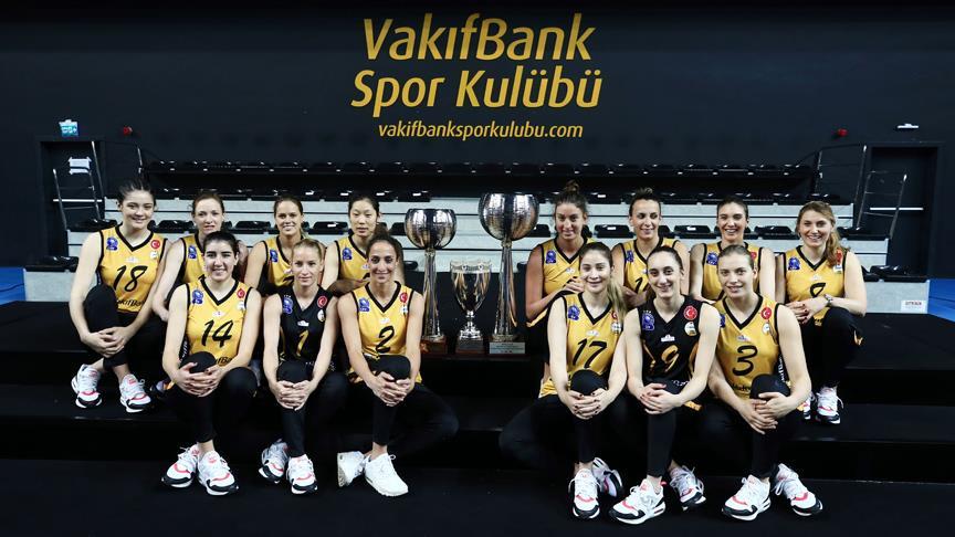 Sampiyon Vakifbank Basinla Bulustu