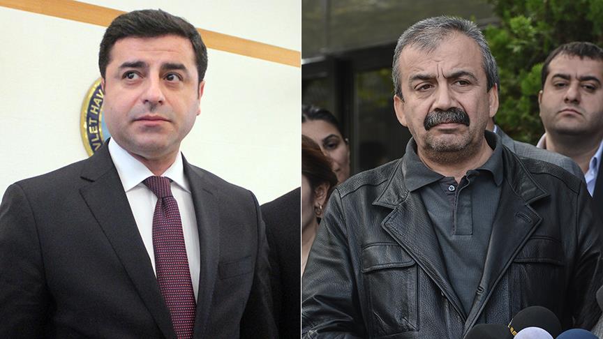 HDP'li Demirtaş ve Önder hakkında hapis istemi