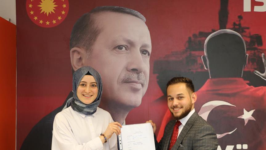 Samsunlu Recep Tayyip Erdoğan milletvekili aday adayı oldu
