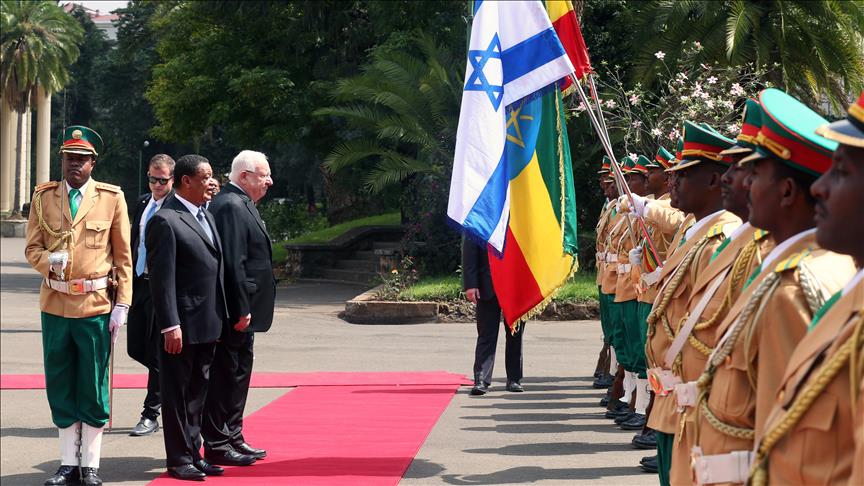 Israeli head of state visits Ethiopia for first time