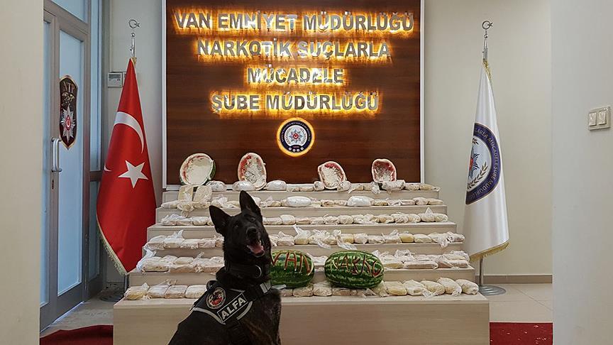 Over 60 kg of heroin seized in eastern Turkey