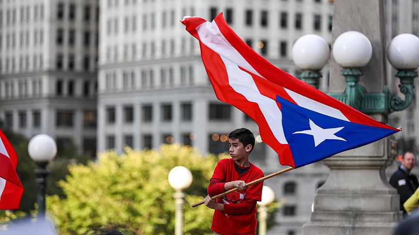Porto Riko'da kemer sıkma önlemlerine karşı protesto 