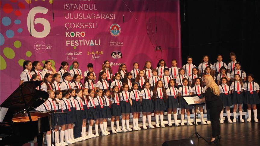 6. SANSEV İstanbul Uluslararası Çoksesli Korolar Festivali başladı