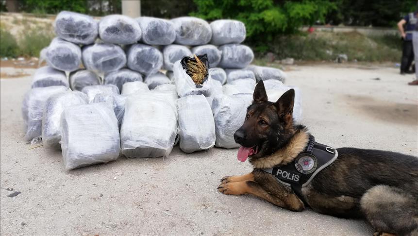 Turkish police seize 210 kilograms of drugs