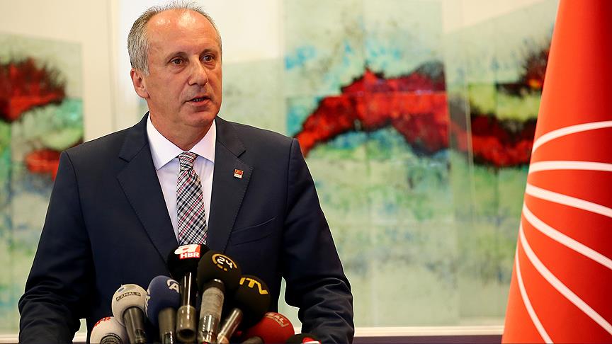 CHP'li İnce, cumhurbaşkanı adayı olacağına ilişkin iddialara cevap verdi