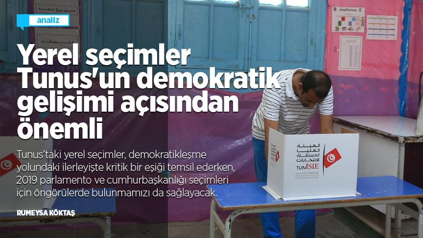 Yerel seçimler Tunus'un demokratik gelişimi açısından önemli