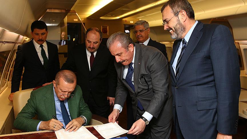 Cumhurbaşkanı Erdoğan Cumhur İttifakı Protokolü'nü imzaladı