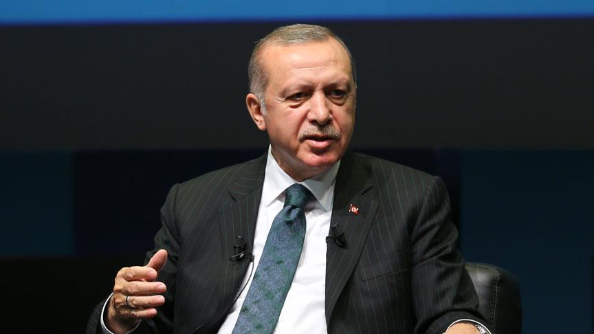 Cumhurbaşkanı Erdoğan: Kararlı bir şekilde Afrin'de duruyoruz
