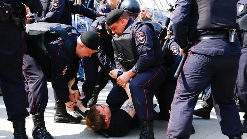 В России прошли антиправительственные акции