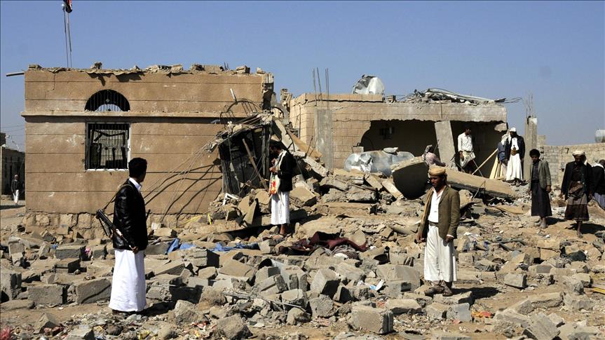 Presidential HQ in Yemen’s Sanaa hit by airstrikes
