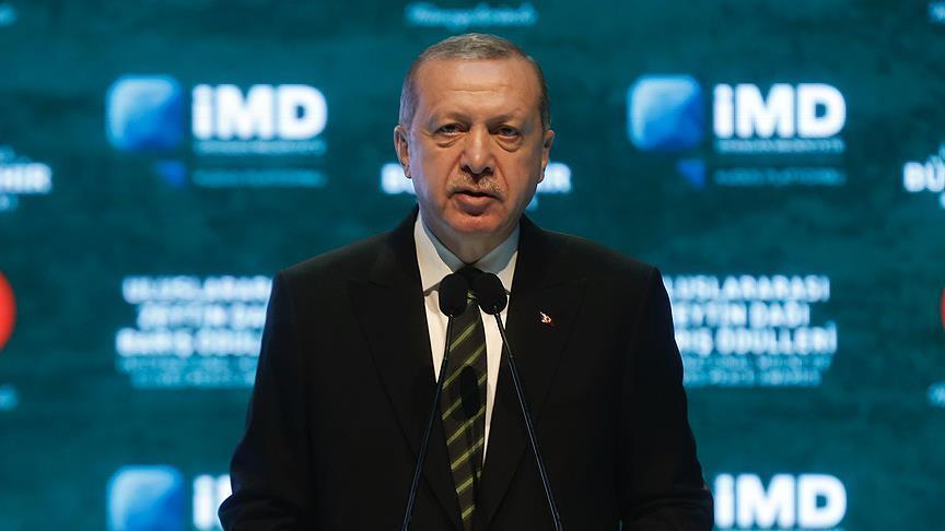 أردوغان: مستقبل البشرية ستحدده نتيجة الامتحان في موضوع فلسطين والقدس