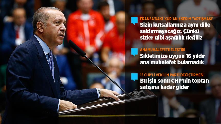Cumhurbaşkanı Erdoğan: Bu işin sonu CHP'nin toptan satışına kadar gider