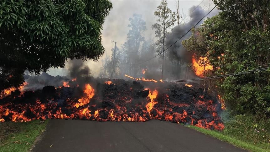 Letusan Gunung Kilauea di Hawaii hancurkan puluhan bangunan 