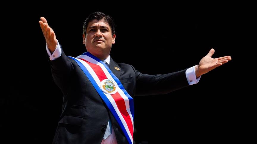 Resultado de imagen para presidente de costa rica