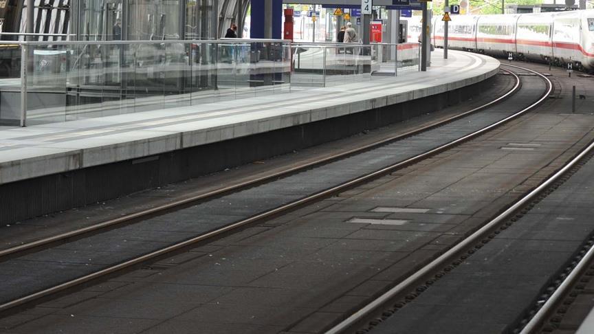 Almanya'da tren kazası