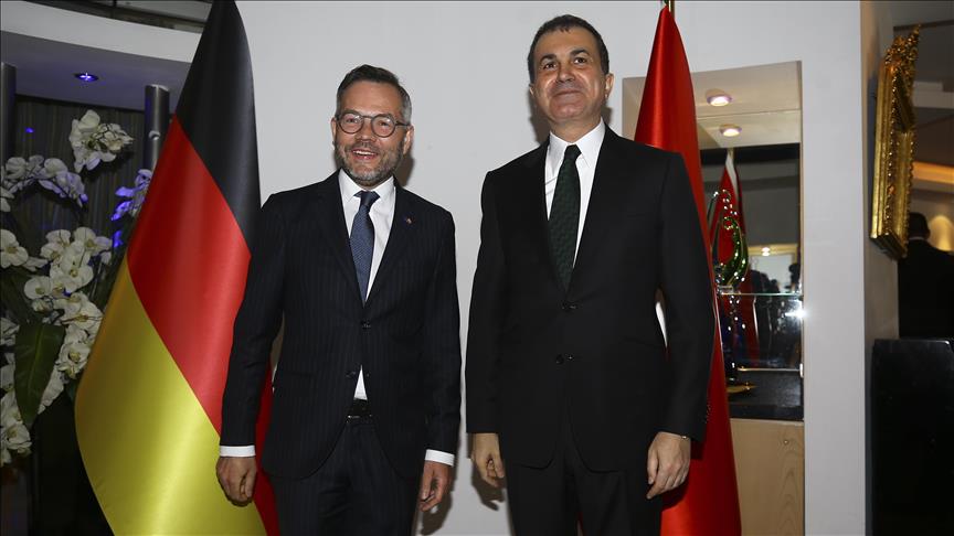 Turkey's EU minister hosts German counterpart