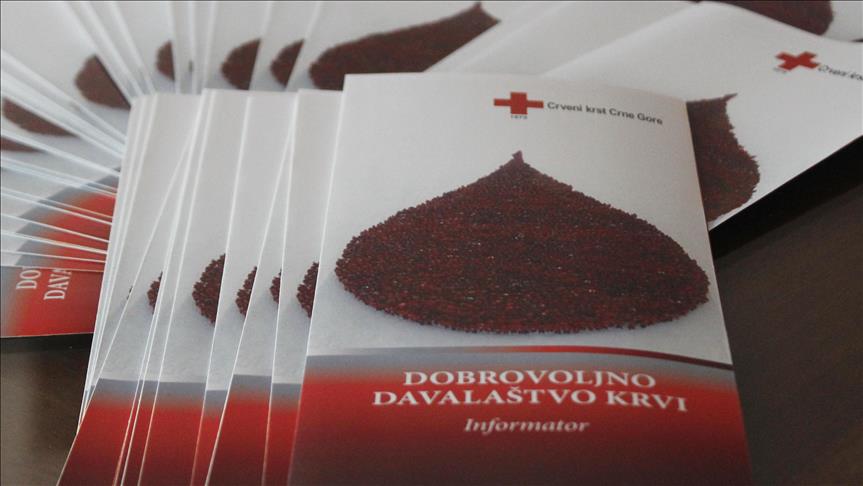 Dan dobrovoljnih davalaca krvi Crne Gore: Prošle godine ostvareno više od 17 hiljada donacija krvi 