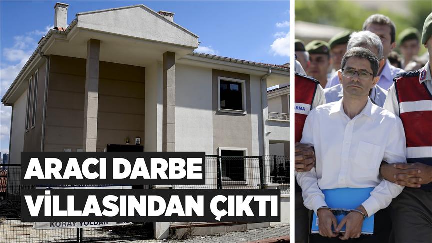 FETÖ'cü Kemal Batmaz'ın aracı darbe villasından çıktı