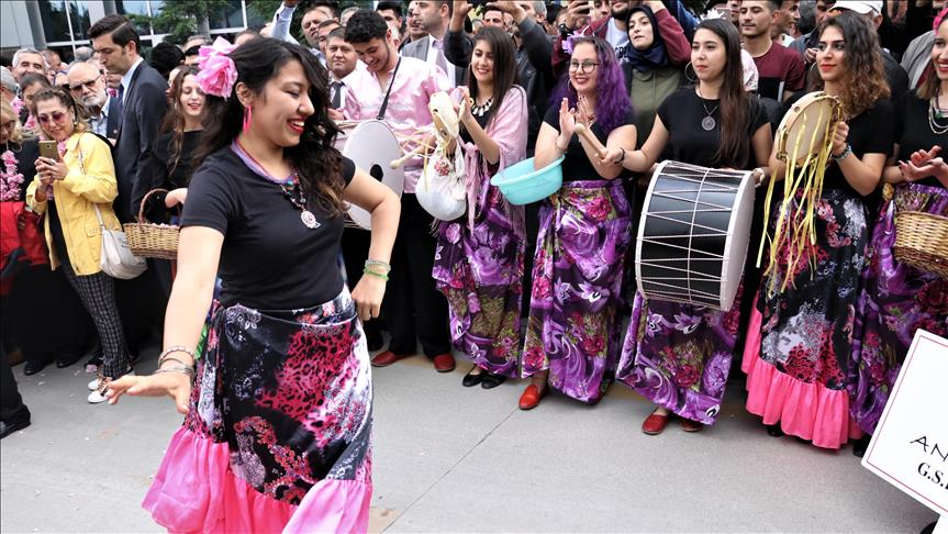 افتتاح فستیوال گل رز در اسپارتای ترکیه