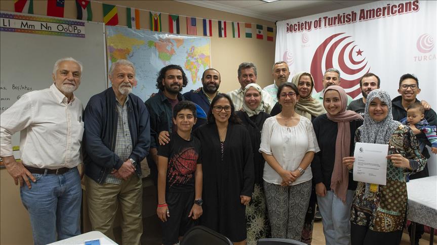 20 American Muslims take Turkish language course