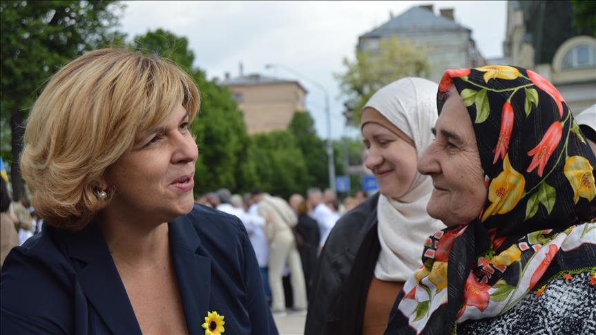 Conscience Convoy delegation visits Ukrainian mothers