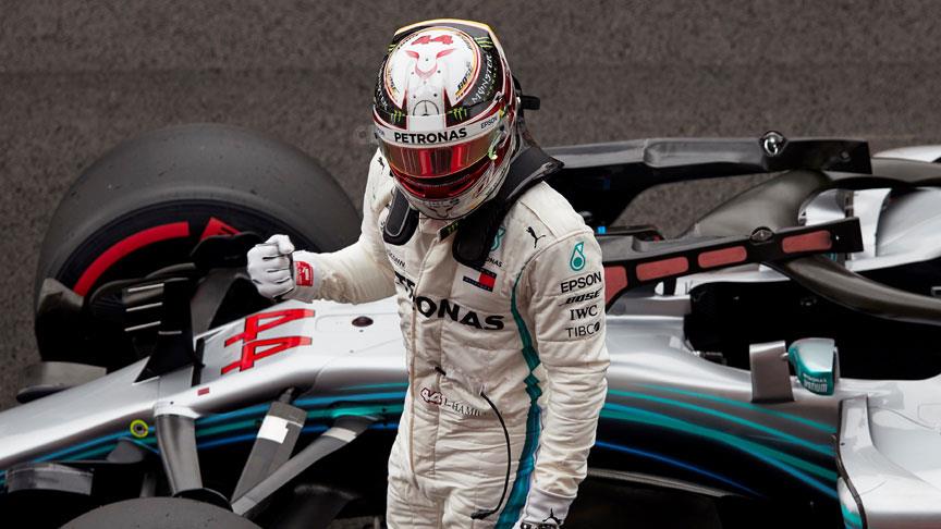 Hamilton İspanya'da da zirvede