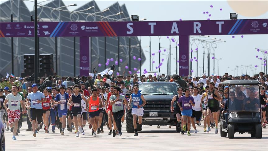 Турецкие спортсмены отличились на марафоне в Баку