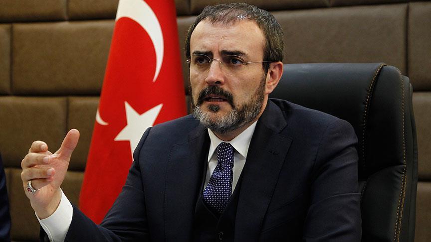 AK Parti Genel Başkan Yardımcısı ve Parti Sözcüsü Ünal: Filistin asla yalnız değildir