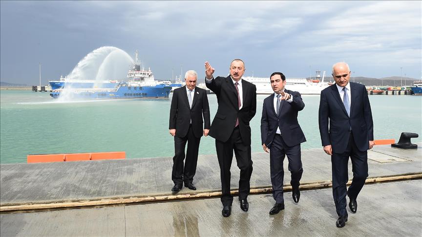 Открылся Бакинский международный морской торговый порт