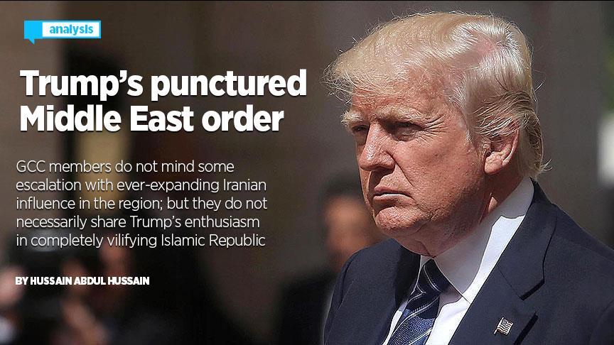 Trump’s punctured Middle East order