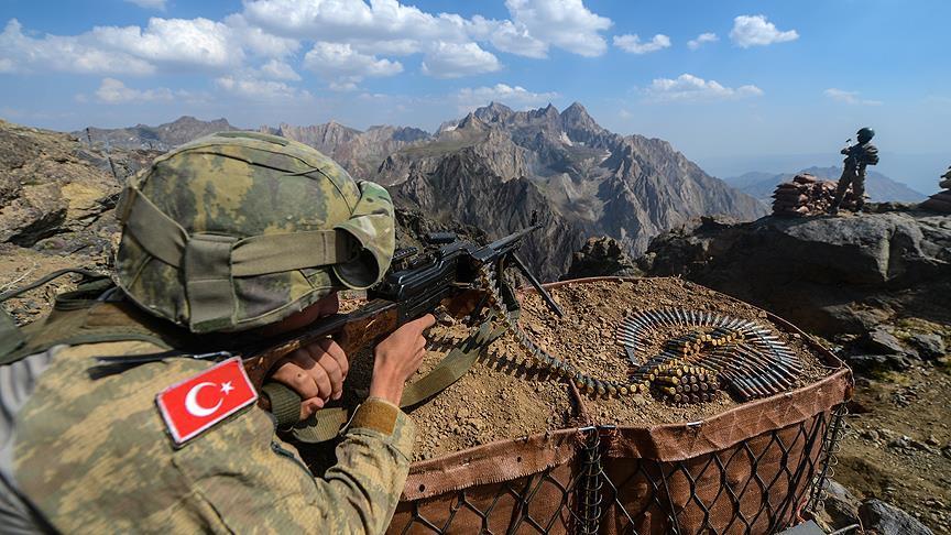 Turkish forces kill 4 PKK terrorists in N Iraq 