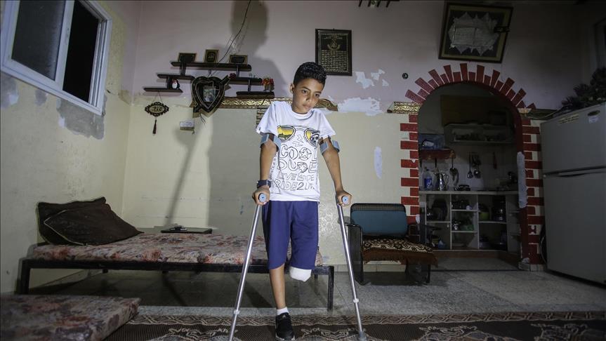Gazzeli Nevfel: Bacağımı kaybedecek hangi suçu işledim?