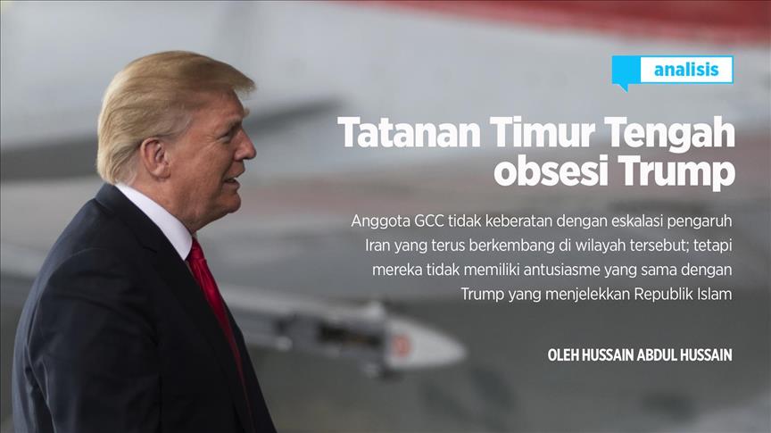 Tatanan Timur Tengah obsesi Trump
