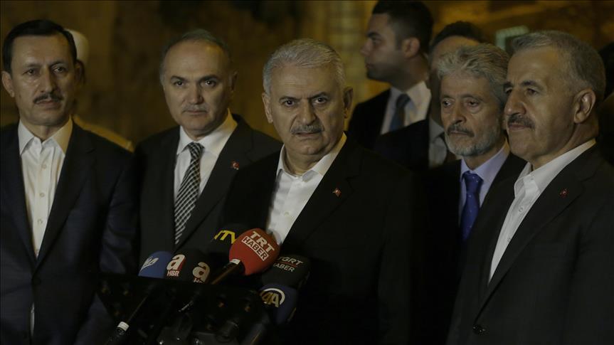 Turkish PM asks Muslims to unite over Palestinian cause