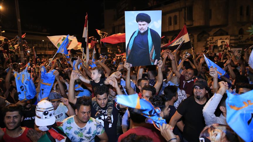 Irak’ta ABD karşıtı ve İran'a mesafeli Sadr, seçim birincisi