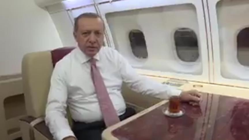 Cumhurbaşkanı Erdoğan'dan ramazan tebriği