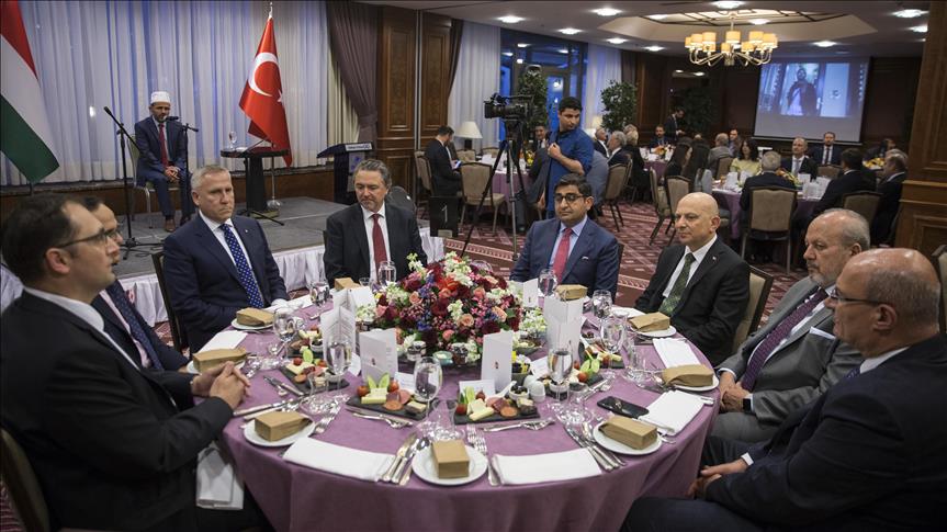 Hungarian Embassy holds iftar dinner in Turkish capital