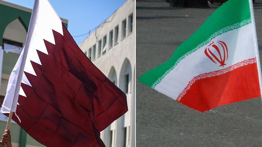  Katar Emiri ile İran Cumhurbaşkanı bölgesel konuları görüştü