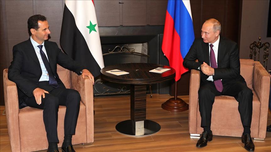 Assad meets Putin in Russia's Sochi