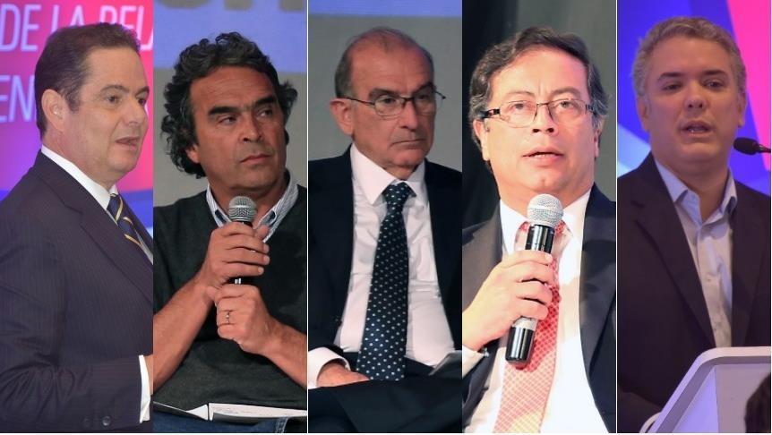 ¿Cuál es la posición de candidatos colombianos respecto al conflicto israelí-palestino?