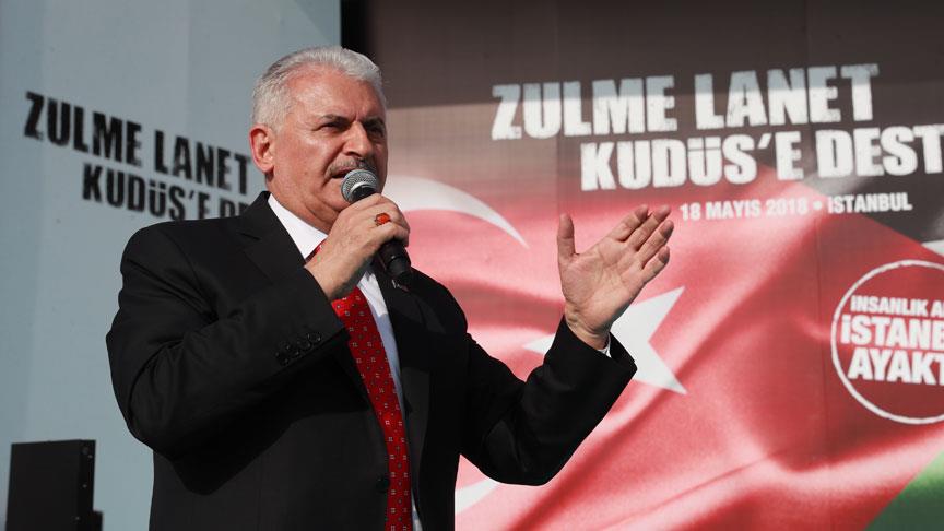 Başbakan Yıldırım: Filistin Türkiye'nin meselesidir