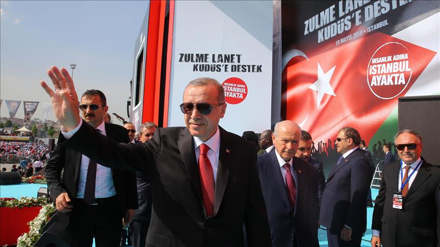 Erdogan : Le monde entier a raté l'examen Jérusalem